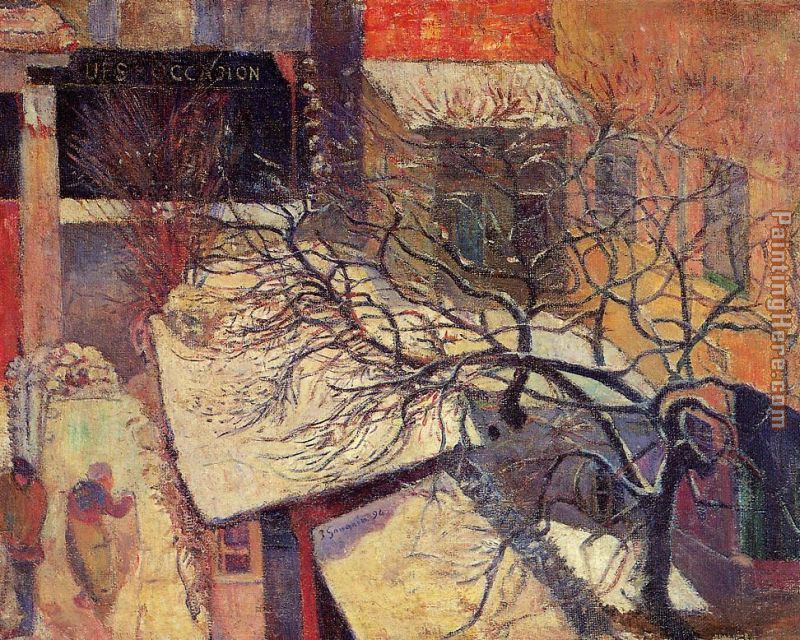 Paul Gauguin Paris in the Snow